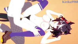 Kitasan Black and I have intense sex in the locker room. - Uma Musume Pretty Derby Hentai - 7 image