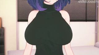 Fucking Sexy Demon Girl Milf Vermeil Many Times Until Creampie - Anime Hentai 3d Compilation