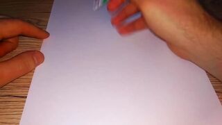 Hot anime tyan squeezed her huge boobs - 1 image