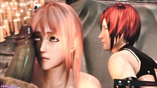 DEAD OR ALIVE honora Resident evil 2 fucked by huge ass of giant monster huge penis p4 - 10 image