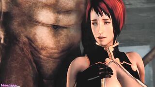 DEAD OR ALIVE honora Resident evil 2 fucked by huge ass of giant monster huge penis p4 - 7 image