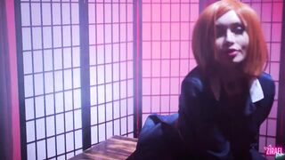 Kugisaki Nobara disturbes you from the lesson with her wet slutty pussy - CUT version - 2 image