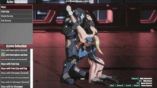 Ophelia Plays 'Pure Onyx' - Animation Gallery - Onyx, Fem Cop & Cop (No Commentary) - 10 image