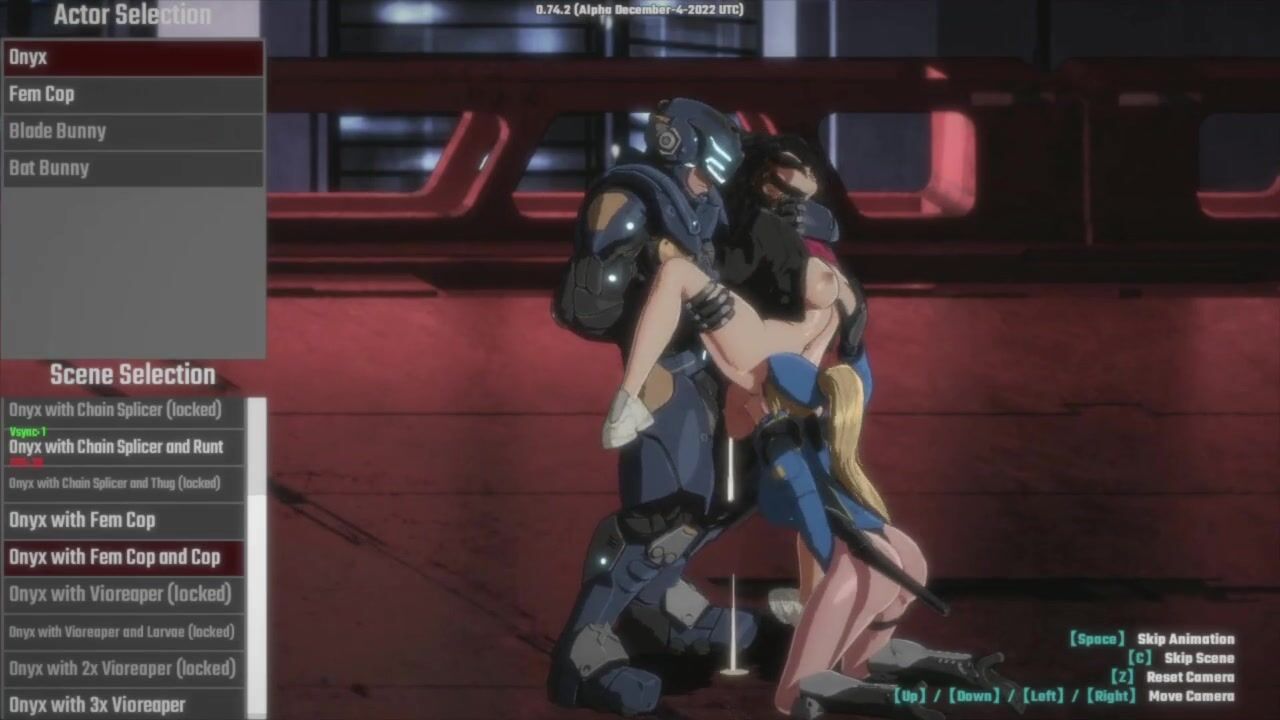 Ophelia Plays Pure Onyx - Animation Gallery - Onyx, Fem Cop & Cop (No  Commentary)