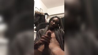 BBC Guy Masturbate and moan happy anding (should i made a Onlyfans?) Snapchat : Osho462 - 4 image