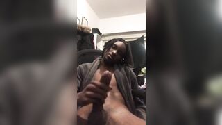 BBC Guy Masturbate and moan happy anding (should i made a Onlyfans?) Snapchat : Osho462 - 9 image