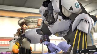 Overwatch windowmaker fucked by huge giant robot on spaceship - 1 image