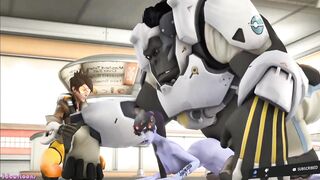 Overwatch windowmaker fucked by huge giant robot on spaceship - 5 image