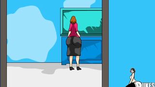 Married Teacher Hotdogs a BBC with her big ass - 5 image