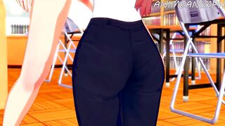 Makima from Chainsaw Man Gets Fucked Many Times Until Creampie - Anime Hentai 3d Compilation - 8 image