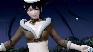 Dead or Alive Xtreme Venus Vacation Marie Rose Reindeer Mini Xmas Mod Fanservice Appreciation - 2 image
