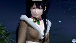 Dead or Alive Xtreme Venus Vacation Marie Rose Reindeer Mini Xmas Mod Fanservice Appreciation - 3 image