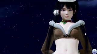 Dead or Alive Xtreme Venus Vacation Marie Rose Reindeer Mini Xmas Mod Fanservice Appreciation - 4 image