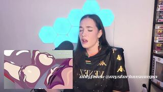 Hentai Porn Reaction: Cum w/ a cute Kiwi brunette - 8 image