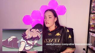 Hentai Porn Reaction: Cum w/ a cute Kiwi brunette - 9 image