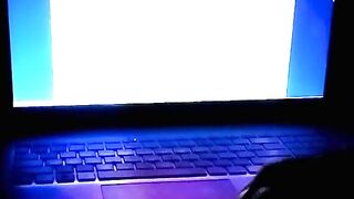 Masturbating and cumming to hentai whilst you watch me - 10 image