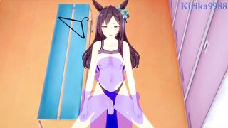 Mejiro Dober and I have intense sex in the locker room. - Uma Musume Pretty Derby Hentai - 5 image