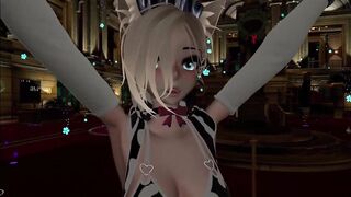 Santa's Lil Helper gets in heat and Breeds with Lusty Kitsune | A Christmas Special | VRChat ERP - 4 image
