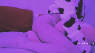 Amateur asian teen Humping bunny plushie fuck until orgasm webcam girl uncensored