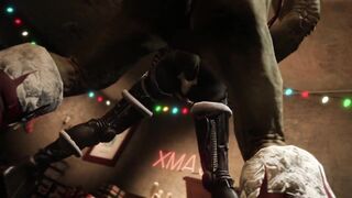 Sensual Assaultron gets her Christmas gift (it's a big fuckin penis) - 6 image