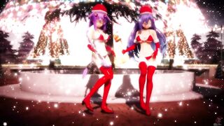 MMD R18 Iris Heart x Purple Hear Christmas Chocolate Cream - 8 image