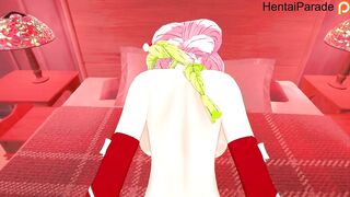 Mitsuri Kanroji give you Hot Xmas present Demon Slayer Hentai Uncensored
