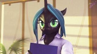 HornyForest - Office Director MLP parody (Sombra and Chrysalis) - 3 image