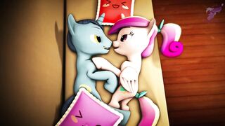 HornyForest - Malinovaya Lada - My Little Pony (Cadance and Night Light) - 10 image