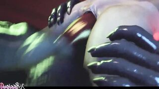 Vagina Fucked by alien monsters - 7 image