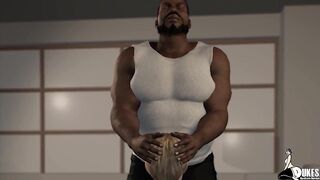 Sexy big booty waitress has to give up the pussy to keep her job - 6 image