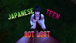 Ugly Monster fucked an innocent Japanese girl - 1 image