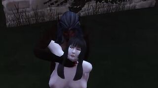 Ugly Monster fucked an innocent Japanese girl - 8 image