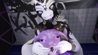 Snake Orgy 1 HMV 3D Furry - 4 image