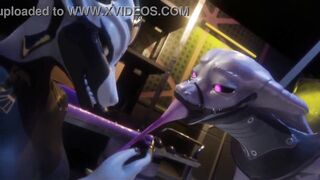 Snake Orgy 1 HMV 3D Furry - 8 image