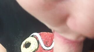 Hotel Blowjob POV with Hot Chubby Teen - 7 image