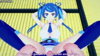 Hentai POV Feet Yu-Gi-Oh! VRAINS Blue Angel - 1 image