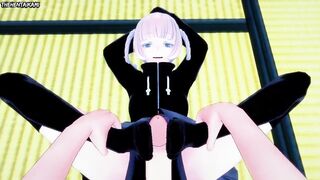 Hentai POV Feet Yofukashi no Uta Nazuna Nanakusa - 2 image