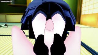 Hentai POV Feet Yofukashi no Uta Nazuna Nanakusa - 8 image