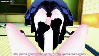 Hentai POV Feet Yofukashi no Uta Nazuna Nanakusa - 9 image