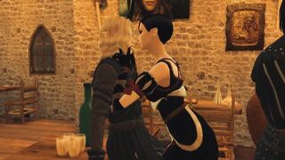 Sims 4. The Witcher Parody. Part 3 - Fringilla's group ritual - 2 image