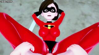 Hentai POV Feet The Incredibles Helen Parr - 3 image