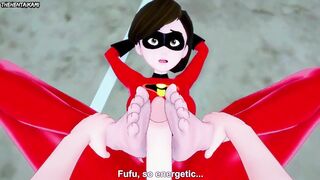 Hentai POV Feet The Incredibles Helen Parr - 6 image