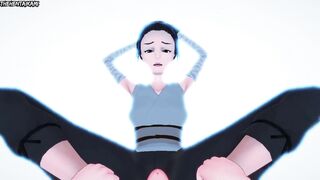 Hentai POV Feet Star Wars Rey Skywalker - 4 image