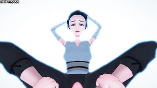Hentai POV Feet Star Wars Rey Skywalker - 5 image