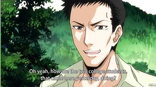 MILF in stockings with big boobs enjoys fucking (uncensored hentai) - 5 image