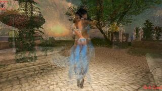 FANTASY GIRL BLUE BELLY DANCER