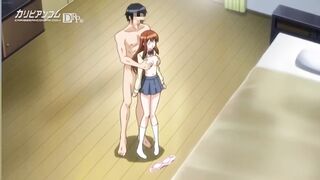 Cute Hentai Girl In Swimsuit Enjoys Sex [Uncensored] - 7 image