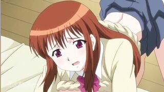 Cute Hentai Girl In Swimsuit Enjoys Sex [Uncensored] - 8 image