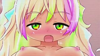 Tanned Hentai girl get fucked - 1 image