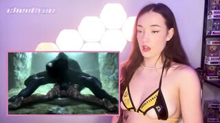 Hentai Porn Reaction 3: Cum w/ a cute Kiwi brunette - 3 image